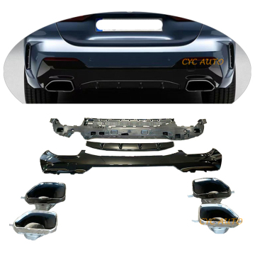G22 MP Rear Diffuser Facelift Bumper Replacement for BMW 4 Series Coupe G22 440i