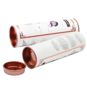 Paper tube perfume box packaging gift box
