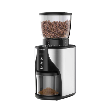 40mm Stainless Steel Conical Burr Espresso Grinder with 31 Grinding Settings and 100g Jug