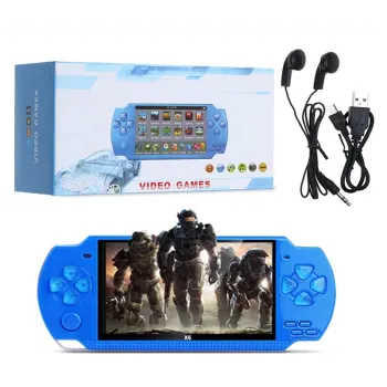 New Arrival X6 Handheld Game Console - 4.3 inch Screen, 128 Bit, with Camera, Video, E-book