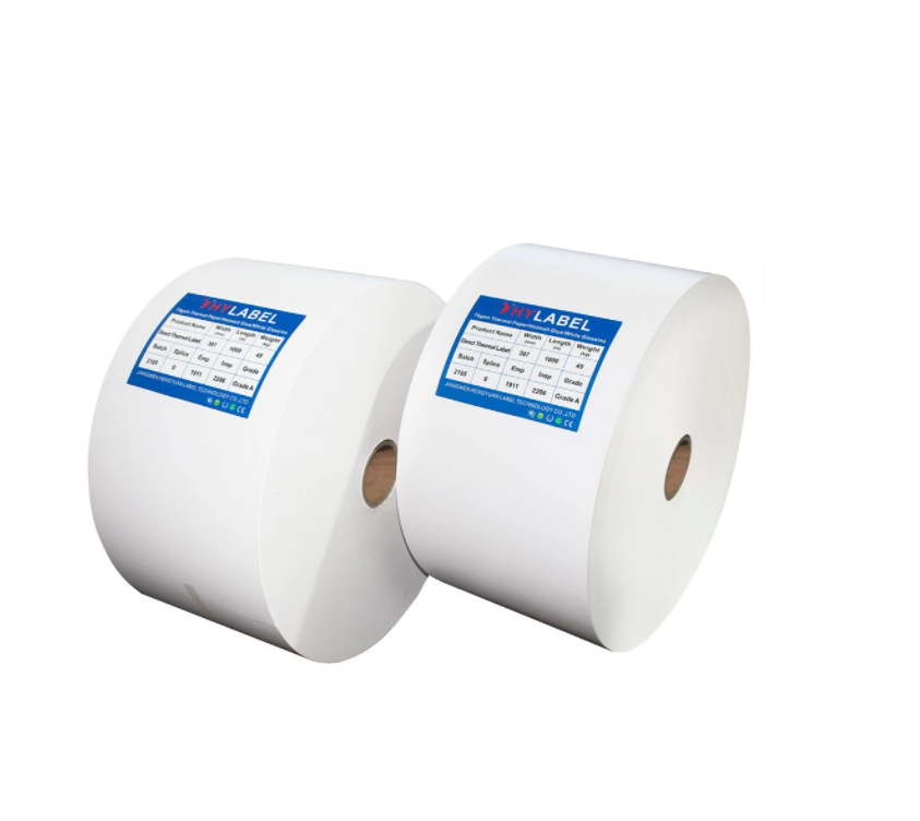 Thermal Transfer Semi Gloosy Jumbo Label Roll