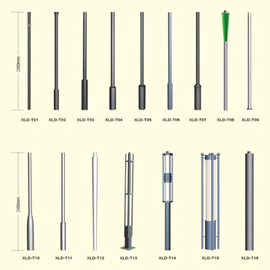 Multifarious Cast Aluminum Garden Light Pole