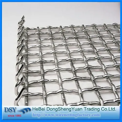 SUS316 Crimped Wire Mesh with Gauge 6-24