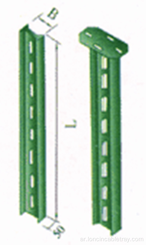 H-Girder Column XQJ-H-01A دعم تركيب علبة الكابلات
