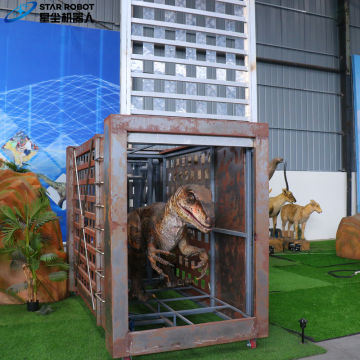 Animatronic Velociraptor for Sale: Escape Cage Dinosaur