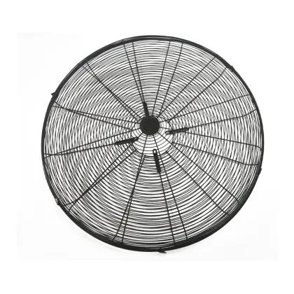 Black Centrifugal Fan Guard Condenser Fan Guard