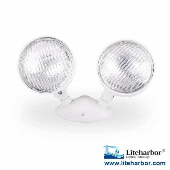 ABS 6V 6W DC Eemergency Lamp 2 Lights