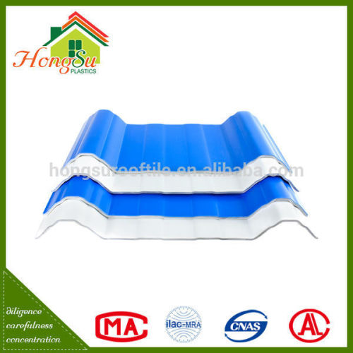 Professional manufacturer antistatic insulation 3 layer plastic roof tiles pvc