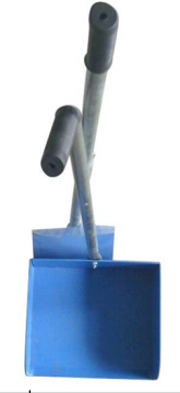 Metal Pet Pooper Scooper Dustpan Set