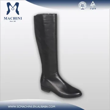Genuine leather women over the knee rubber boots