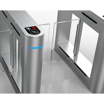 Fast speed wing barrier gate auto swing turnstile