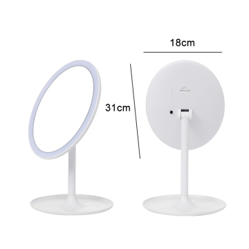 Smart Touch Adjustable Brightness LED Makeup Mirror for Beauty Salons