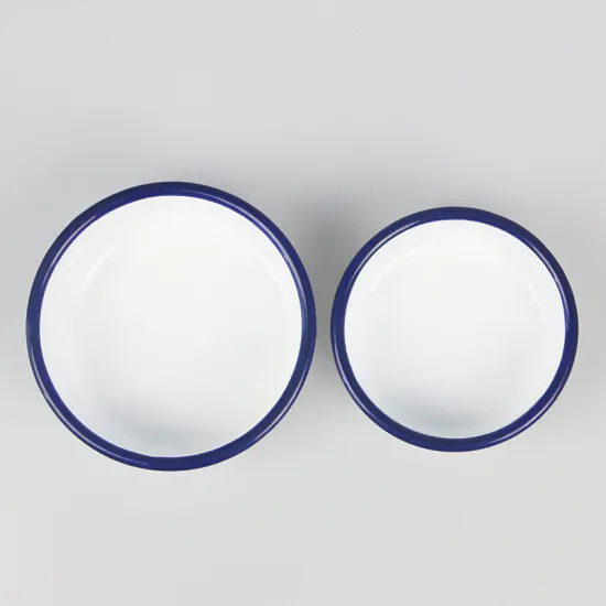 High End Tableware Pot Enamel Camping Bowl