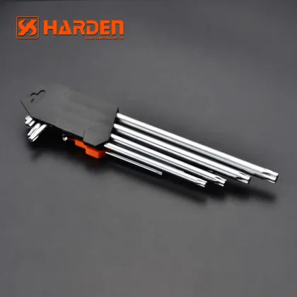 Long Torx Key Wrench Set L Wrench Allen Wrench 9Pcs