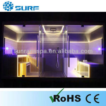 Best selling fashionable combined dry and wet shower room