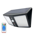 Lampada da parete a LED solare 208Leleds Motion Sensor 3modes