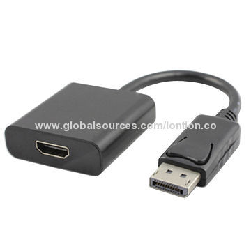 DisplayPort to HDMI F Adapter Cable
