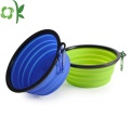 Logo Kustom Ramah Lingkungan Silikon Silicone Pet Bowl