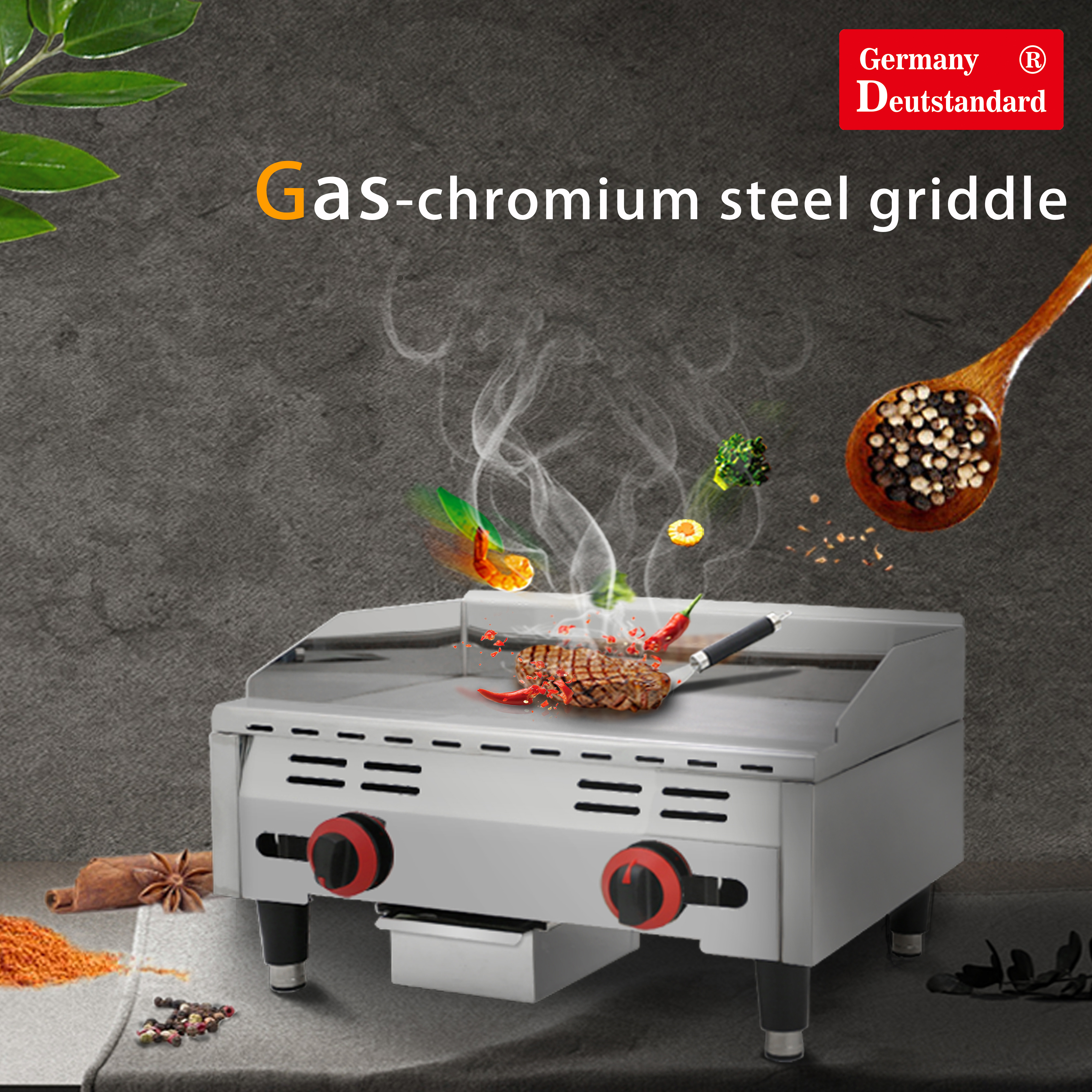 gas griddle machine