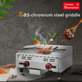 Commercial big size counter top gas griddle for sale