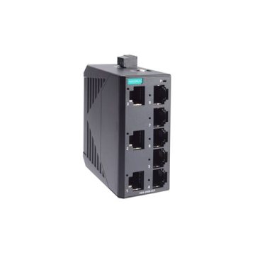 MOXA EDS-2008-ELP Series: Interrupteur Ethernet en plastique non géré de haute qualité.