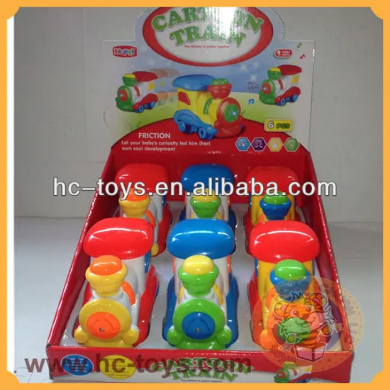 friction power train toy,railway train toy, cartoon train toy