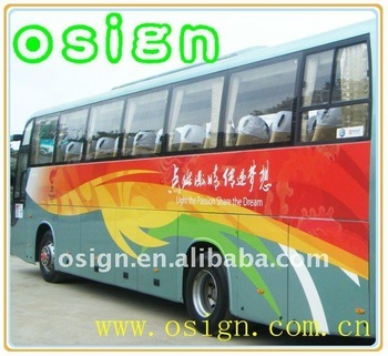 self adhesive printable bus vinyl