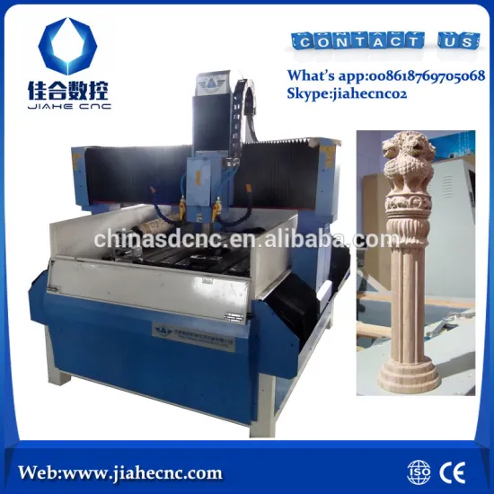 High precision ball screw transmission 1212 4-axis wood cnc router with rotation axis