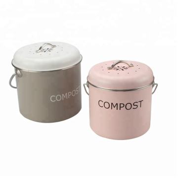 1.5 Gallon Compost pail with Charcoal Filter