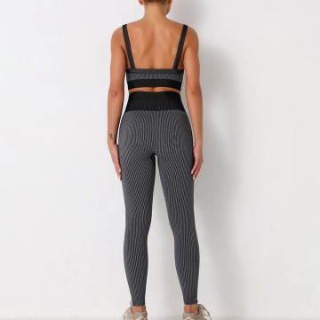 yoga pants and sports bra set