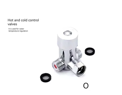 Smart Induction Brass Deck Mount Bathroom Faucet