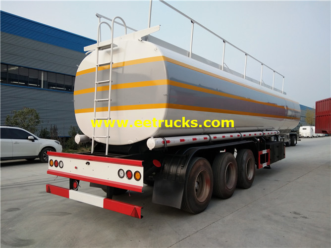 45m3 3 Axles Gasoline Tank Semi Trailers