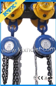 50 ton chain hoist/manual chain hoist/chain block