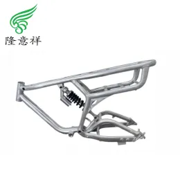 Harley-style men's electric bike frame