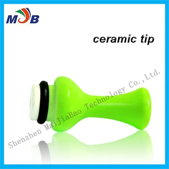 2014 New Product E-cigarette Drip Tip Wide Bore Drip Tip Ceramic Drip Tip with CE ROHS Certification