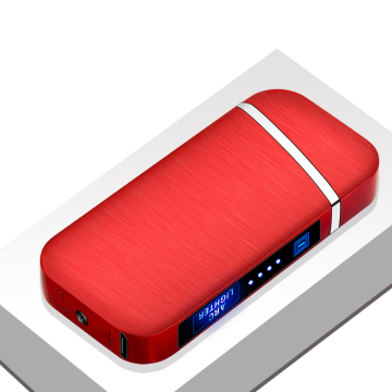 USB Rechargeable Electric Dual Arc Lighter with Custom Logo