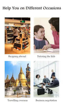 155 languages offline online translation Travis touch go 3.0 voice Translator Wifi Bluetooth 4G Touch screen smart translator