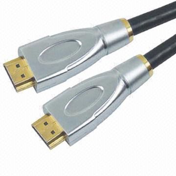 Αρσενικό HDMI καλώδια HDMI αρσενικό βύσμα, 1.3 και 1.4V υψηλής ταχύτητας, υποστηρίζει πλήρως 1080 p