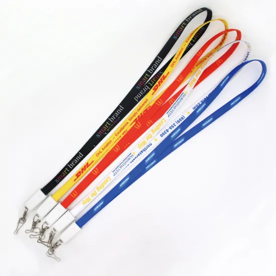 Business Gift OEM Charging Lanyard 3 in 1 USB Cable Phones Lanyard ID Hanging Cord Micro Usb Cable