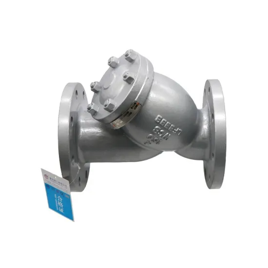 Taike China Factory Cast Steel Stainless Steel Flange Y Strainer Valve ss316 CF8 Y Type Strainer