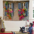 Living room wall fabric tapestry
