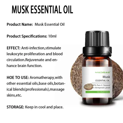 aromatherapy grade Musk essential oil for aroma diffuser
