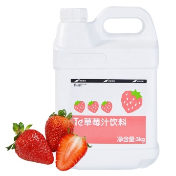 น้ำเชื่อมน้ำเชื่อมสตรอเบอร์รี่ Xianhuo 3kg: การขายร้อนในราคาโรงงาน