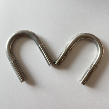 Grade 4.8 Galvanized Right-angle Square Clamp: U-shaped Clamp for Solar Photovoltaic Square Bolts