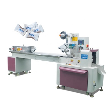 High Speed Automatic Small Cotton Candy and Hard Candy Packing Machine