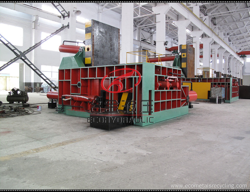 Hydraulic Waste Steel Compactor Machine for Recycling