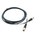 Θωρακισμένο D-Code Straight M12 Αρσενικό Cat.5E Cable