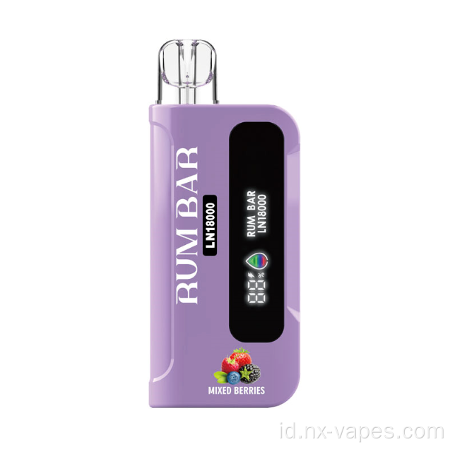 Rum Bar 18000 Puffs Disposable Vape