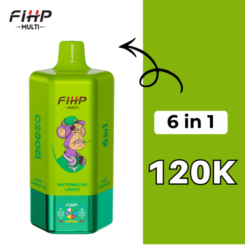 FIHP 120K 120000 Puffs Screen Disposable Vape Pod