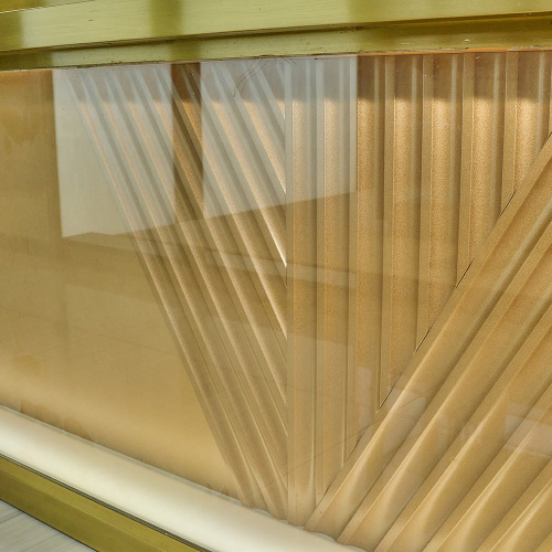 Gold Jewelry Display Cabinet Jewellery shop Display Counter Showcases Manufactory